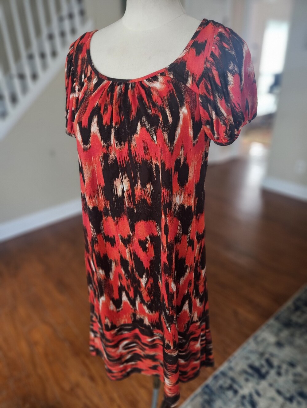 Rabbit Rabbit Rabbit Abstract Dress Size 12 - Picture 2 of 4